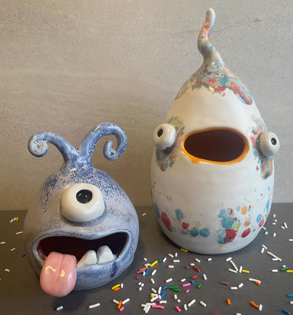 Early Oddlings created by Jen G Pottery